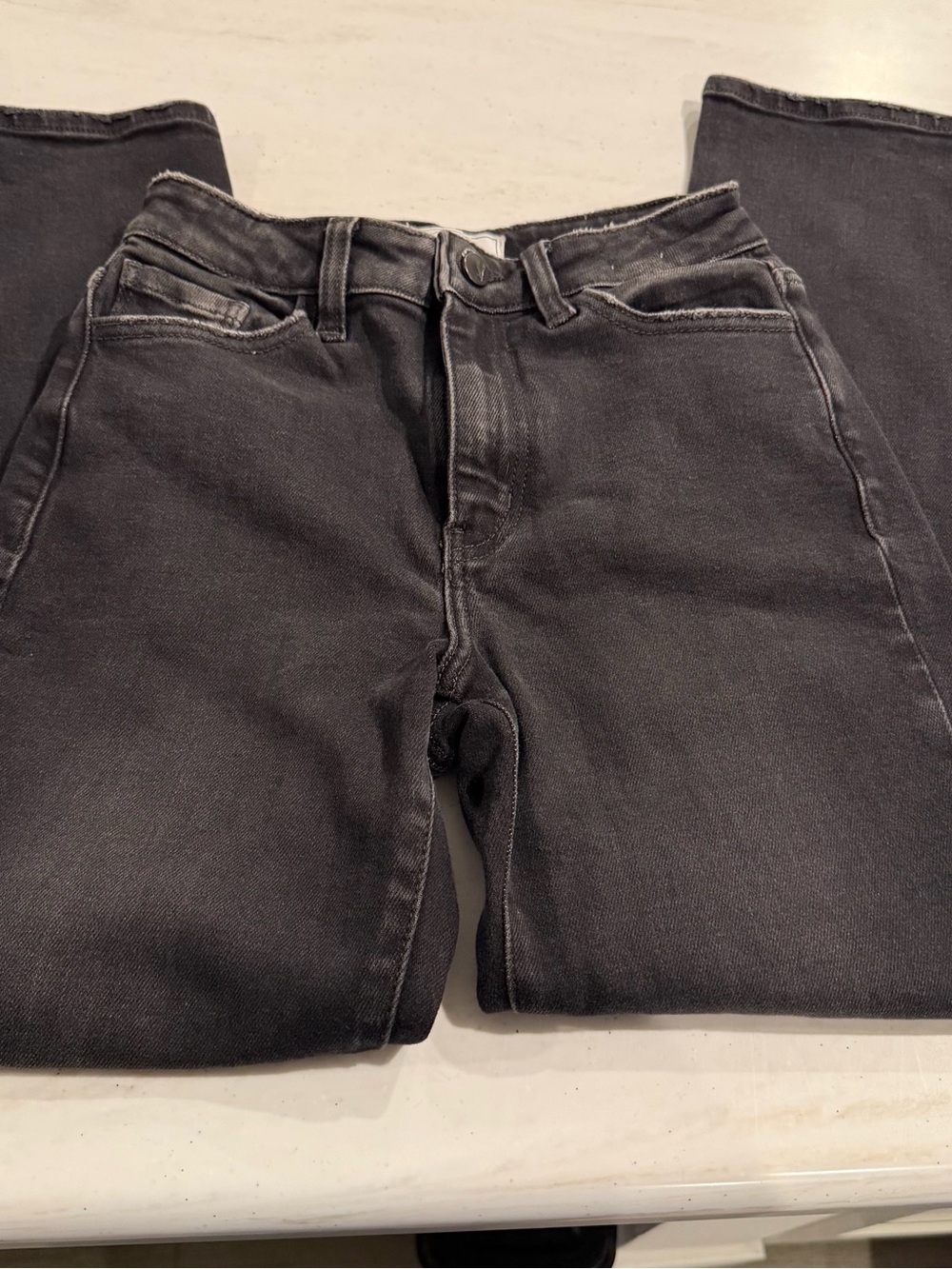 KanCan Women's Black Straight Leg Jeans